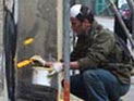 Опубликованы первые фото загадочного художника Бэнкси