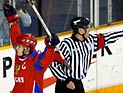 Российская сборная до трех игр продлила победную серию на хоккейном чемпионате мира среди молодежных команд в Канаде, разгромив сборную Словакии со счетом 8:1