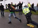 Датская полиция помогает шведской сохранять порядок на матче Кубка Дэвиса