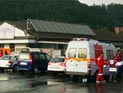Во время футбольного матча в Австрии в поле ударила молния