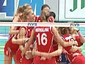 Россиянки одержали четвертую победу подряд на чемпионате Европы по волейболу