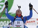Российские биатлонистки выиграли две награды Кубка мира в гонке преследования