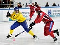 Россияне уступили шведам на домашнем чемпионате мира по бенди Россияне уступили шведам на домашнем чемпионате мира по бенди