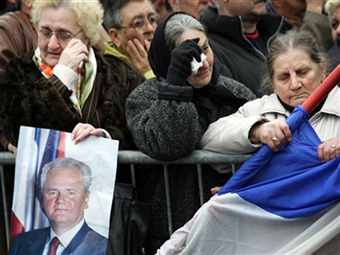 Похороны Милошевича. Фото AFP