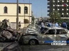 Улица в Мосуле. Кадр телеканала ''Россия'', архив