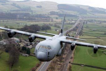 Транспортный самолет Hercules С-130, фото Reuters