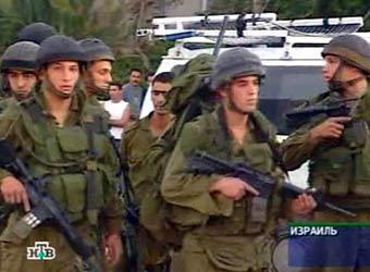 Израильские солдаты, кадр НТВ