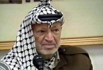 Ясир Арафат, кадр НТВ, архив