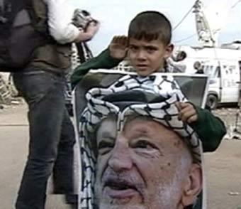 Израильские арабы провели символические похороны Арафата в Назарете