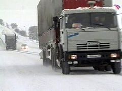 Федеральная трасса "Дон", кадр телеканала "Россия"