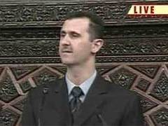 Президент Сирии Башар Асад. Кадр CNN