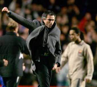 Главный тренер лондонского "Челси" Жозе Моуринью. Фото Reuters