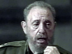 Фидель Кастро, кадр телеканала CNN, архив