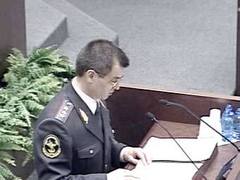 Рашид Нургалиев, кадр телеканала НТВ