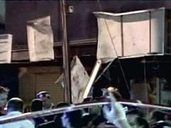 На месте теракта в Тель-Авиве 25 февраля 2005б кадр CNN, архив