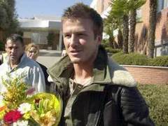 Дэвид и Виктория Бекхэмы на церемонии награждения MTV Awards, 2003 год. Фото Стива Гранитца, сайт WireImage.com Дэвид и Виктория Бекхэмы на церемонии награждения MTV Awards, 2003 год. Фото Стива Гранитца, сайт WireImage.com