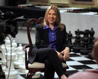 Жужа Полгар. Фото с официального сайта шахматистки