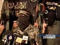 Боевики "Исламского джихада". Кадр телеканала "Россия", архив Боевики "Исламского джихада". Кадр телеканала "Россия", архив