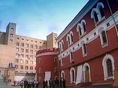 Бутырская тюрьма, кадр телеканала "Россия" Бутырская тюрьма, кадр телеканала "Россия"