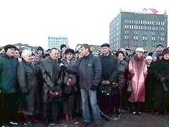 Жители Воркуты во время прямой линии с президентом. Кадр телеканала "Россия" Жители Воркуты во время прямой линии с президентом. Кадр телеканала "Россия"