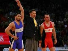 Вартерес Самургашев только что стал чемпионом мира по греко-римской борьбе. Фото с официального сайта чемпионата мира Вартерес Самургашев только что стал чемпионом мира по греко-римской борьбе. Фото с официального сайта чемпионата мира