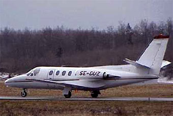  Cessna Citation 500.    www.aircraft-charter-world.com