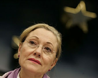 Комиссар ЕС по внешним связям Бенита Ферреро-Вальднер. Фото AFP