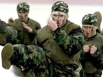 Учения российского антитеррористического подразделения. Фото Reuters