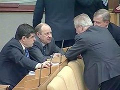На заседании Государственной думы. Кадр Первого канала На заседании Государственной думы. Кадр Первого канала