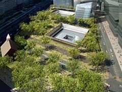 Проект мемориала в память о жертвах теракта 11 сентября, изображение с сайта wtcsitememorial.org Проект мемориала в память о жертвах теракта 11 сентября, изображение с сайта wtcsitememorial.org