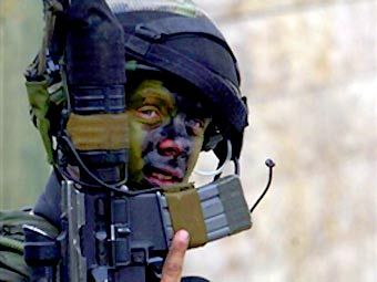 Солдат ЦАХАЛ. Фото AFP