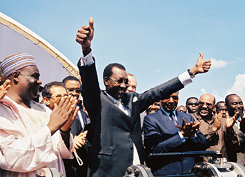 Президент Чада Идрисс Деби. Фото с сайта essochad.com