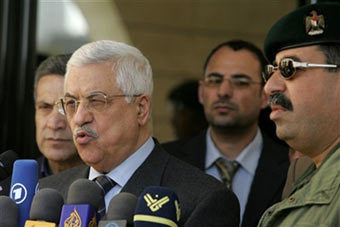 Президент Палестинской автономии Махмуд Аббас. Фото AFP