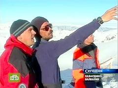 Поисковая операция на Эльбрусе. Кадр телеканала НТВ Поисковая операция на Эльбрусе. Кадр телеканала НТВ