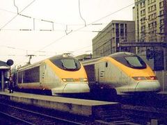 Поезда Eurostar. Фото Сергея Рубл ва, Lenta.Ru Поезда Eurostar. Фото Сергея Рубл ва, Lenta.Ru