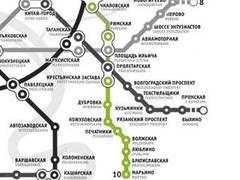 Люблинская ветка московского метро. Карта с сайта metro.ru Люблинская ветка московского метро. Карта с сайта metro.ru