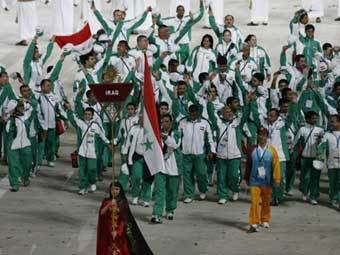 Иракские спортсмены. Фото AFP