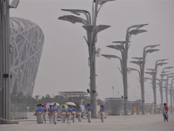 Пекинский смог. Фото AFP