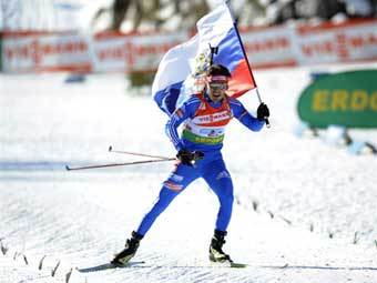 Российский биатлонист Николай Круглов. Фото ©AFP