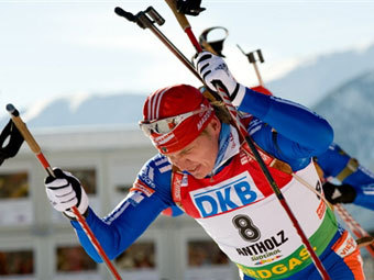 Российский биатлонист Иван Черезов. Фото ©AFP
