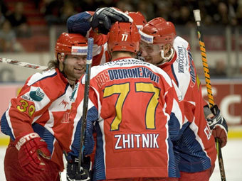 Хоккеисты сборной России. Фото ©AFP