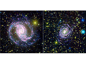     NGC 1566.        .  NASA/JPL-Caltech/JHU 