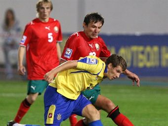 Эпизод матча Украина - Белоруссия в сентябре 2008 года. Фото ©AFP