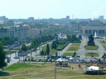 Вид на Пермь. Фото И. Катаева с сайта городской администрации
