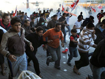 Протестующие в Бахрейне. Фото ©AFP