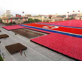 Военный парад в Северной Корее. Фото ©AFP