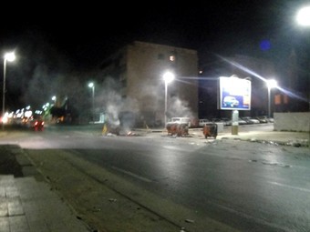Улица в Триполи после беспорядков. Фото ©AFP