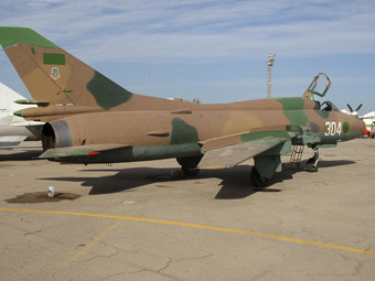 Истребитель ВВС Ливии. Фото ©AFP