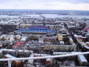 Вид на Воронеж. Фото с сайта fanclub-fakel.ru