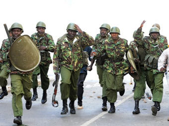 Кенийский спецназ. Фото ©AFP